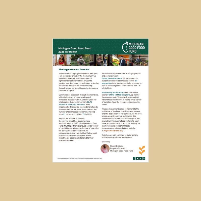 MGFF 2025 Impact Report